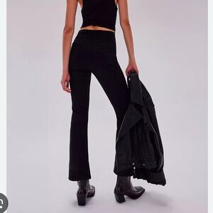 NWOT Free People In My Feelings Black Pants - S
